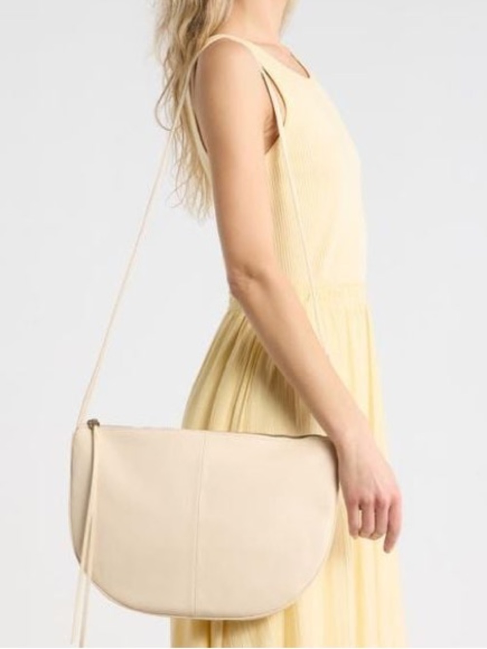 NWT HOBO Cosmo Leather Shoulder Bag in Dew